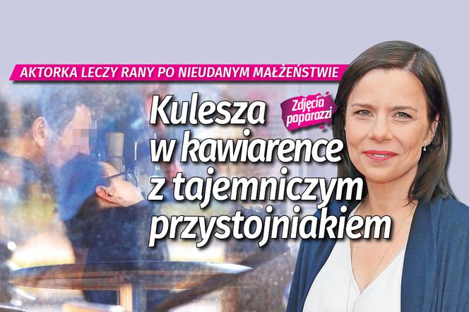 Kulesza  w kawiarence z tajemniczym  przystojniakiem