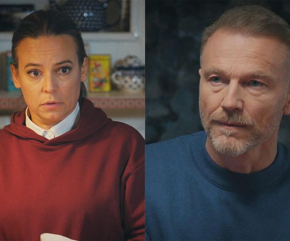 M jak miłość, odcinek 1849: Magda (Anna Mucha), Andrzej (Krystian Wieczorek)