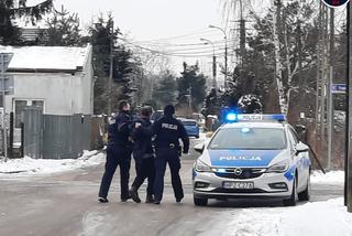 Wielki pożar domu w Grocholicach. W środku dzieci