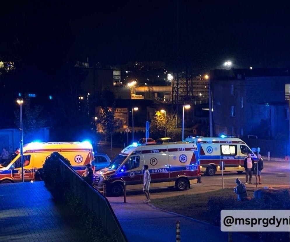 Tragiczny pożar w Gdyni. Nie żyje mężczyzna. Sąsiad ryzykował życiem 