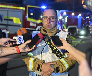 Pożar bloku w Ząbkach. Przerażające zdjęcia z miejsca tragedii