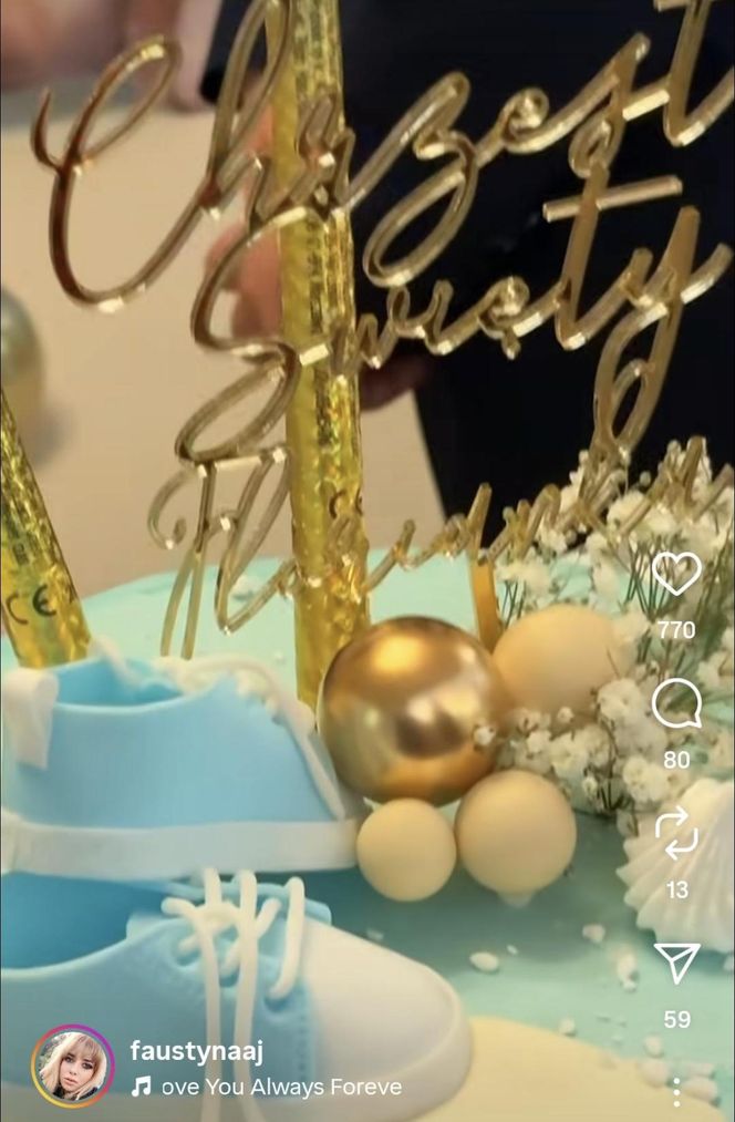 Chrzest syna Daniela Martyniuka