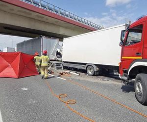 Krzeczów. Wypadek śmiertelny na autostradzie A4. Zablokowany pas w kierunku Krakowa