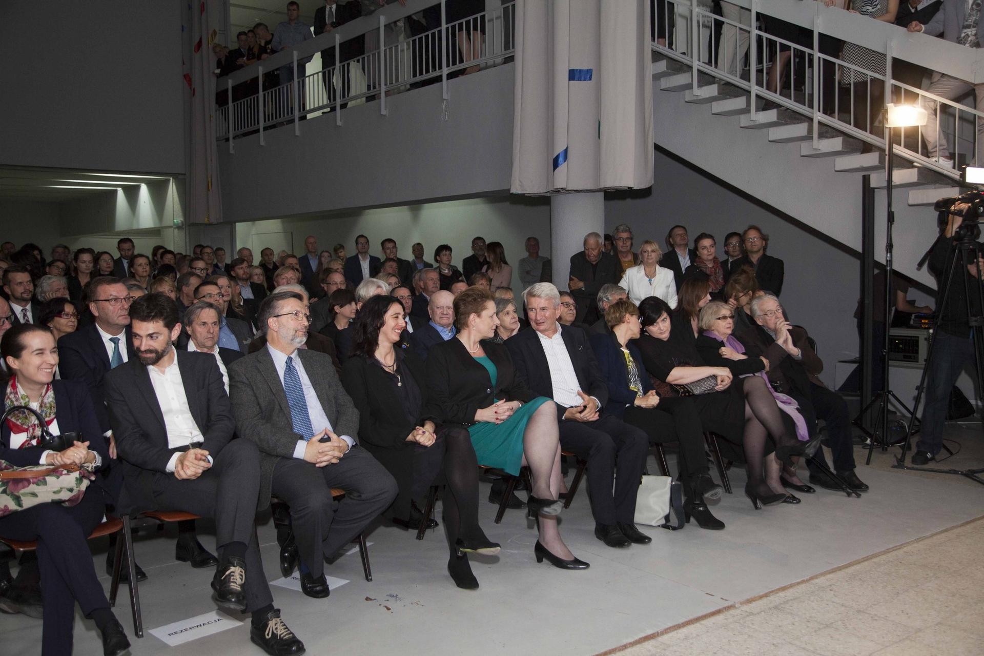 goście wernisażu kolekcja Architektury-murator