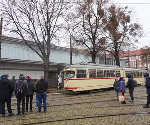 Katarzynki 2024 - wystawa tramwajów przy historycznej zajezdni przy ulicy Madalińskiego