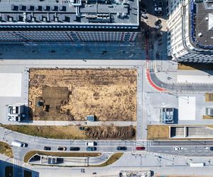 Zielona oaza na placu Powstańców Warszawy