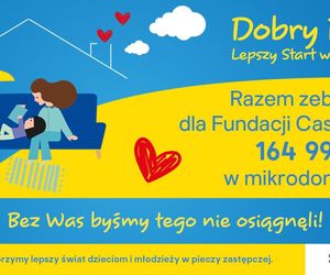 Blisko 165 tys. zł ze zbiórki mikrodonacji w sklepach Castoramy trafi na wsparcie dzieci i młodzieży z pieczy zastępczej