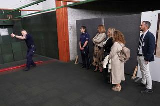 Nietypowi goście bydgoskich policjantów. Spotkanie pozwoliło na wymianę doświadczeń