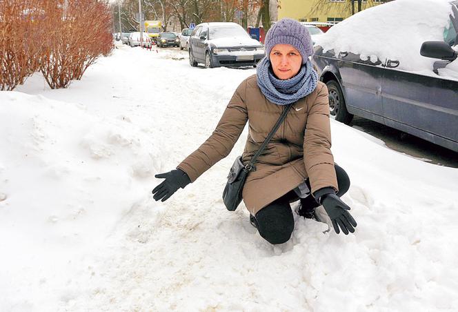 Stolica pod śniegiem a nikt nie odśnieża