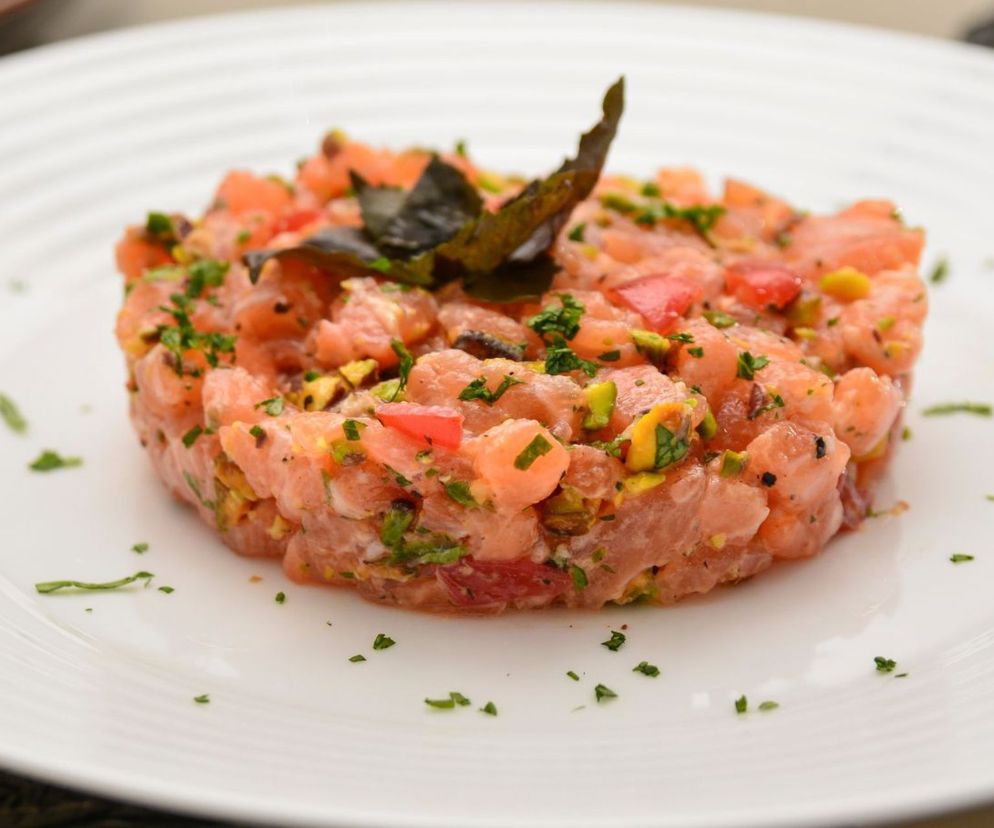 Tatar z łososia