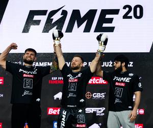 FAME MMA 20 ważenie i media trening