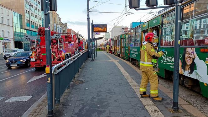 Dwa tramwaje zderzyły się w centrum Łodzi