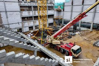 Budowa Szczecińskiego Domu Sportu - listopad 2024