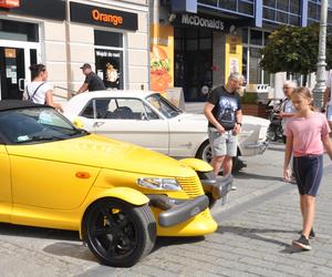 Rzemieślniczy Bazar w Kielcach. Były stoiska handlowe oraz atrakcje