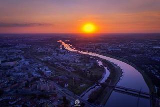 Na zachody słońca tylko do Wrocławia [ZDJĘCIE]