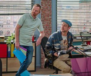 Na Wspólnej, odcinek 4039: Tymon (Łukasz Wójcik), Daniel (Michał Tomala)