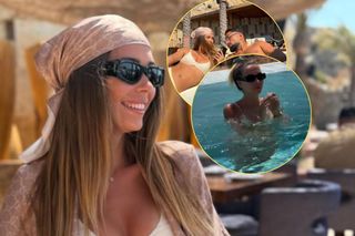 Mąż i dziecko w Polsce, a Sandra Kubicka błyszczy w Grecji. Wyjechała sama, ale samotna wcale nie jest