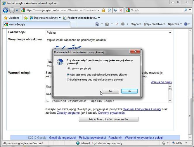 Jak założyć konto w usłudze Gmail