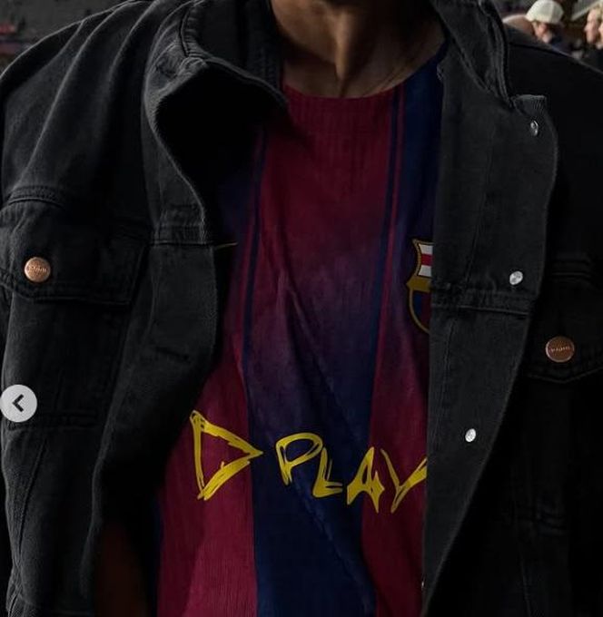 Anna Lewandowska na meczu Barcelony