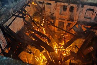 Pożar Młyna Szancera w Tarnowie, 23.07.2024 r.