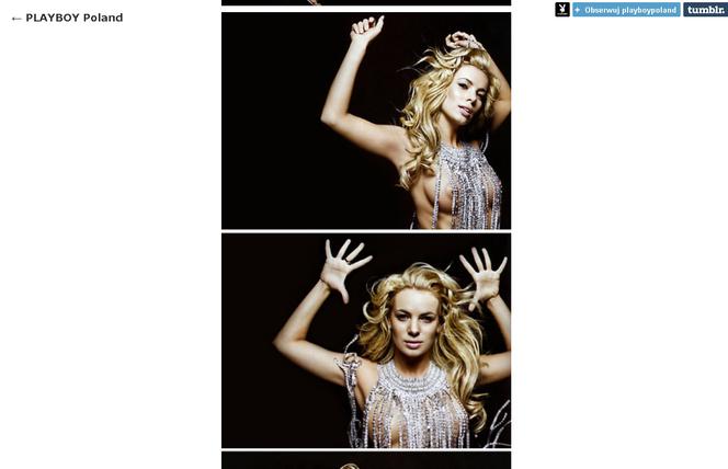 Izabela Janachowska w Playboyu