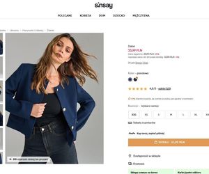 Marynarki i żakiety Sinsay