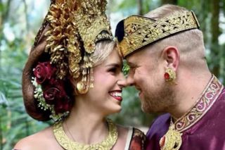 Tomasz Jakubiak z żoną