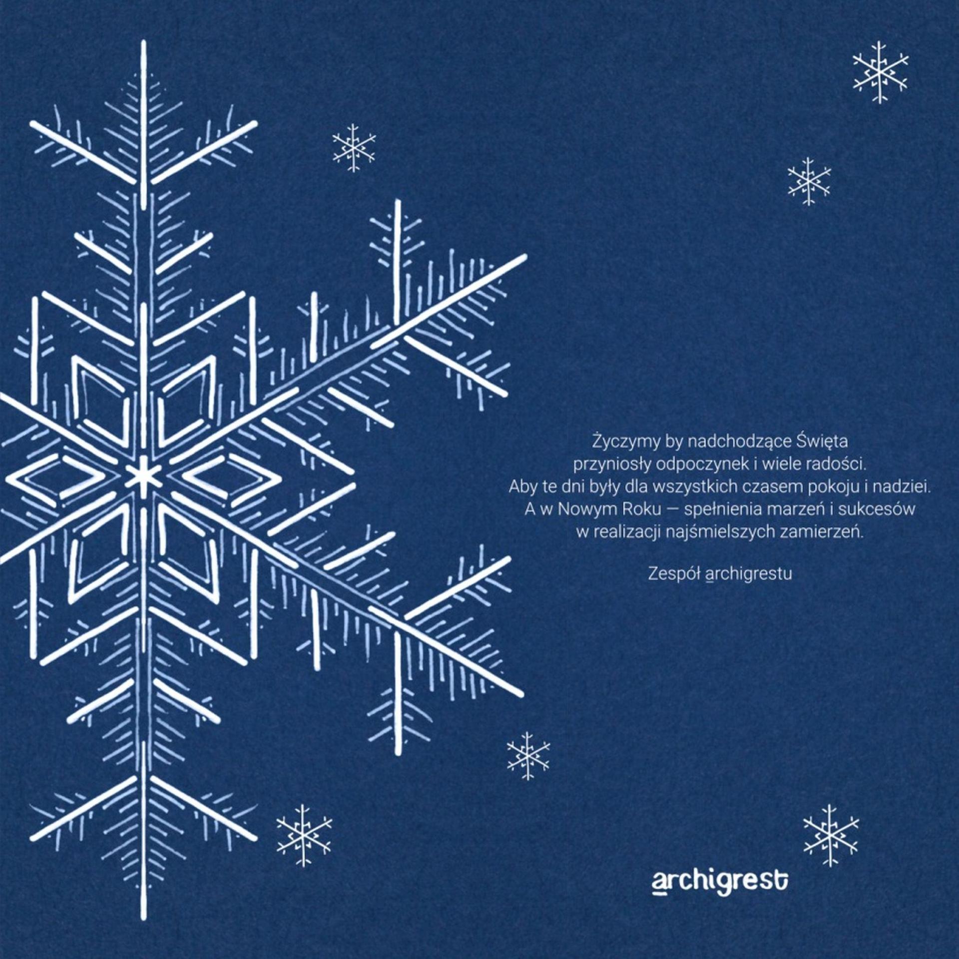 Najfajniejsze kartki świąteczne od pracowni architektonicznych AD 2023