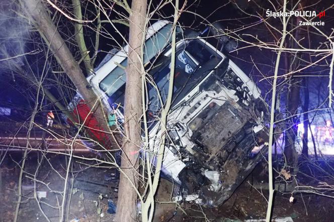 Tragiczny wypadek w Zawierciu. Nie żyją dwie osoby