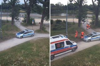 Dzieci chodziły środkiem Sanu! Nie zdawały sobie sprawy z niebezpieczeństwa  