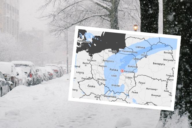 Śnieżyce uderzą w Polsce. IMGW ostrzega. Gdzie będzie najmocniej sypać? [LISTA WOJEWÓDZTW]