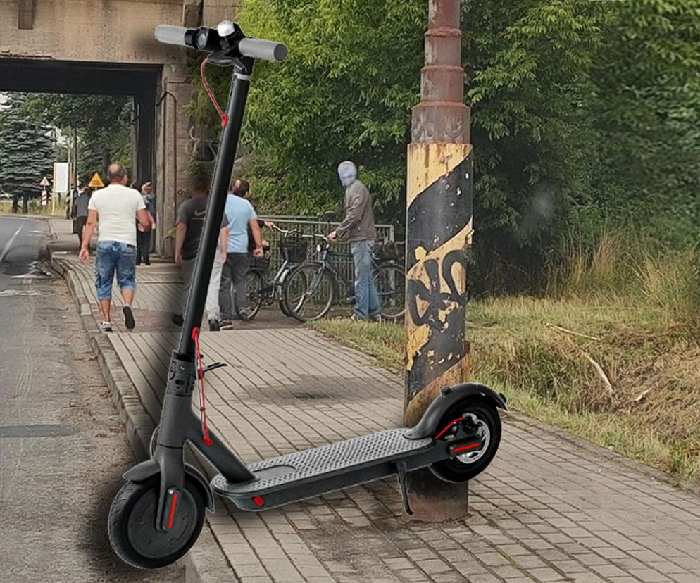 17-latek w strasznym stanie na chodniku! Zabrał go śmigłowiec. Makabryczny wypadek w Zduńskiej Woli