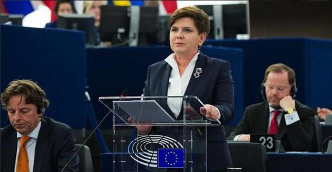 Szydło szpanuje w europarlamencie