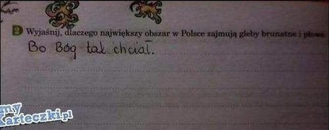 Nauczyciel płakał ze śmiechu, jak sprawdzał. Te odpowiedzi z klasówek to HIT! [GALERIA]