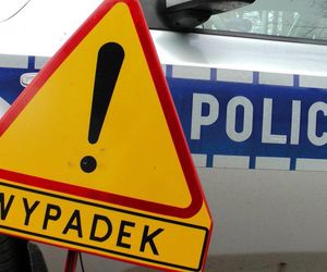 DK 92 zablokowana po zderzeniu osobówki z motocyklem!