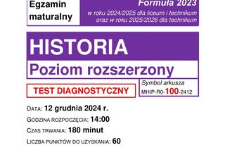 Oto ARKUSZ CKE matury próbnej z historii 2024. Arcytrudne zadania na rozszerzeniu!