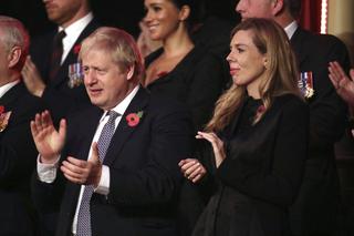 Boris Johnson i jego dziewczyna