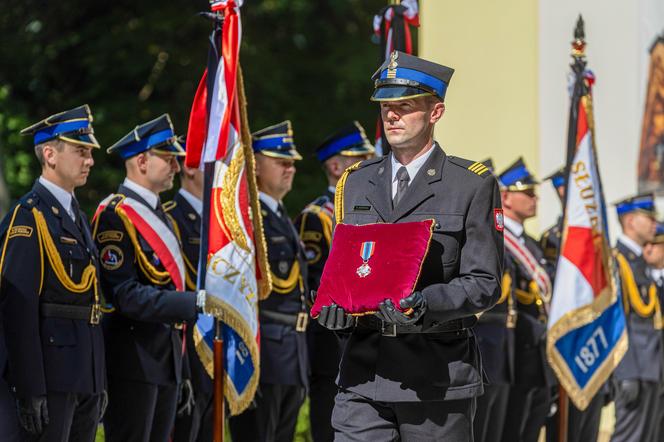 Ostatnie pożegnanie st. ogn. Łukasza Włodarczyka