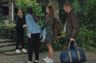 	M jak miłość odc. 1750. Dagmara (Anna Grycewicz), Magda (Anna Mucha), Franka (Dominika Kachlik), Paweł (Rafał Mroczek)