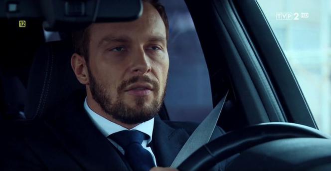 M jak miłość odc. 1433. Leszek Krajewski (Sławek Uniatowski)