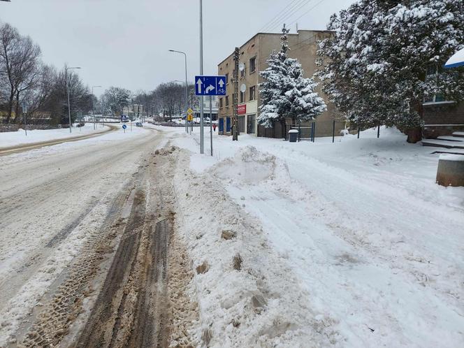 Starachowice zasypane śniegiem