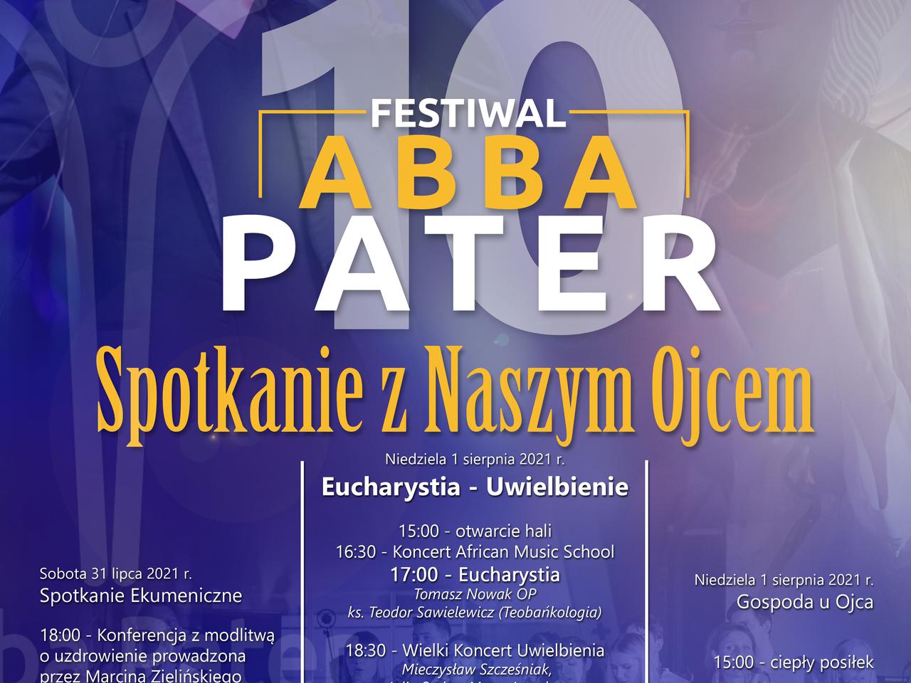 Zbliża się 10. edycja Festiwalu Abba Pater