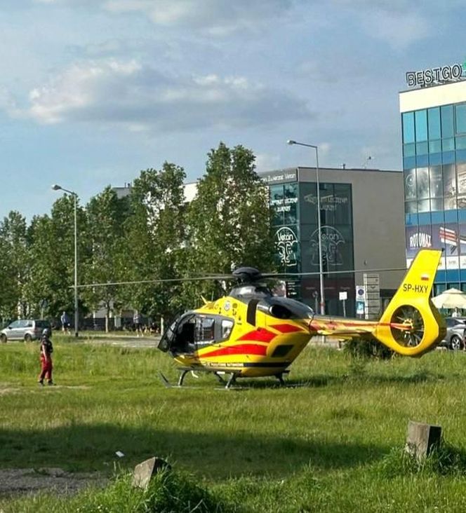Pijaną nastolatkę wrzucili do stawu "dla zabawy". Lądował śmigłowiec LPR