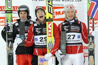 Robert Kranjec, Anders Jacobsen, Johan Remen Evensen 