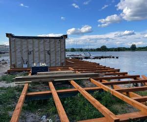 Powstaje pierwsza publiczna sauna w Białymstoku. Ruszyła budowa na plaży Dojlidy