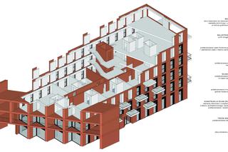 Schemat budynku prefabrykowanego