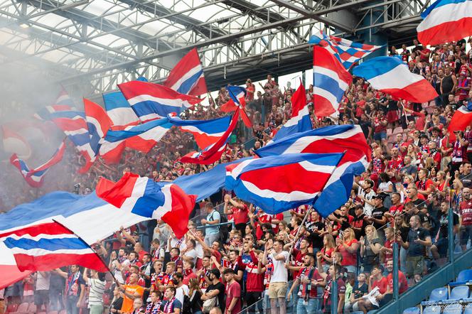Jubileusz Wisły Kraków. Majdan kibicował na trybunach