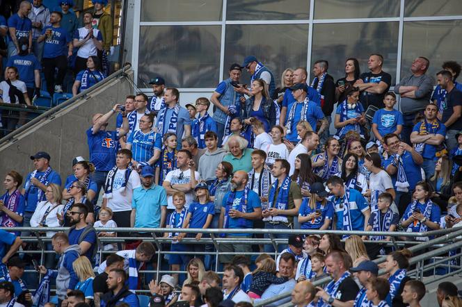 Tak bawili się kibice na meczu Lech Poznań - Jagiellonia Białystok