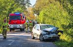 Wypadek na trasie Węgrów - Kosów Lacki