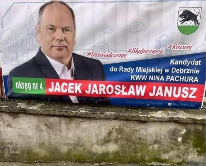 Wybory samorządowe 2024: Przy tych plakatach wyborczych ludzie pękają ze śmiechu